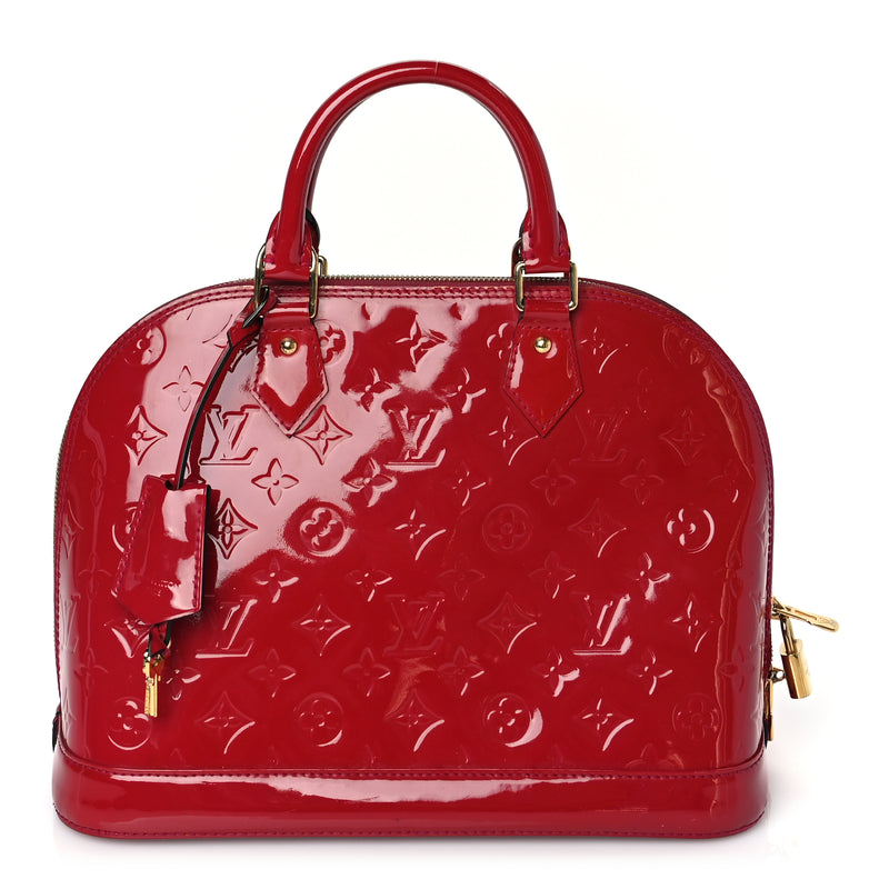  Louis Vuitton Vernis Alma PM  Cherry