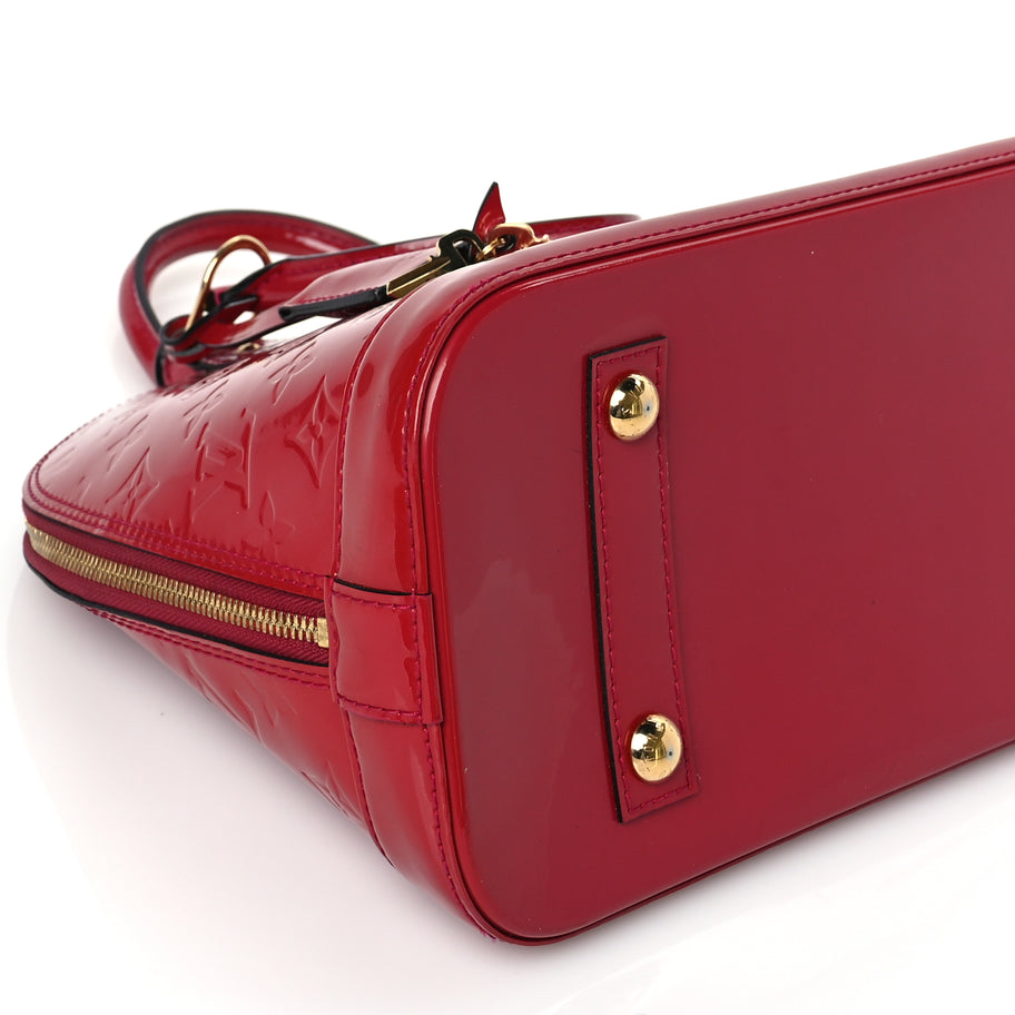 Louis Vuitton Vernis Alma PM  Cherry Image 7