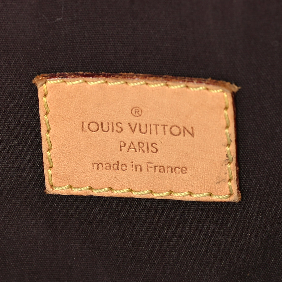 Louis Vuitton Vernis Alma GM Amarante Amarante Image 5