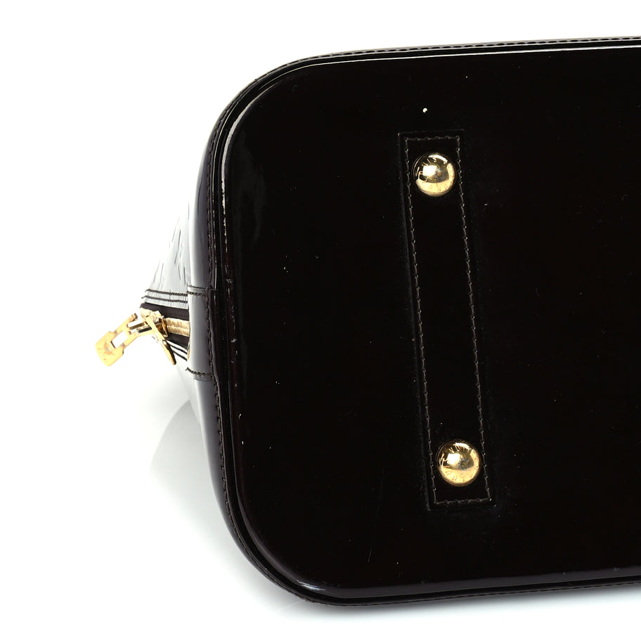 Louis Vuitton Vernis Alma GM Amarante Amarante Image 7