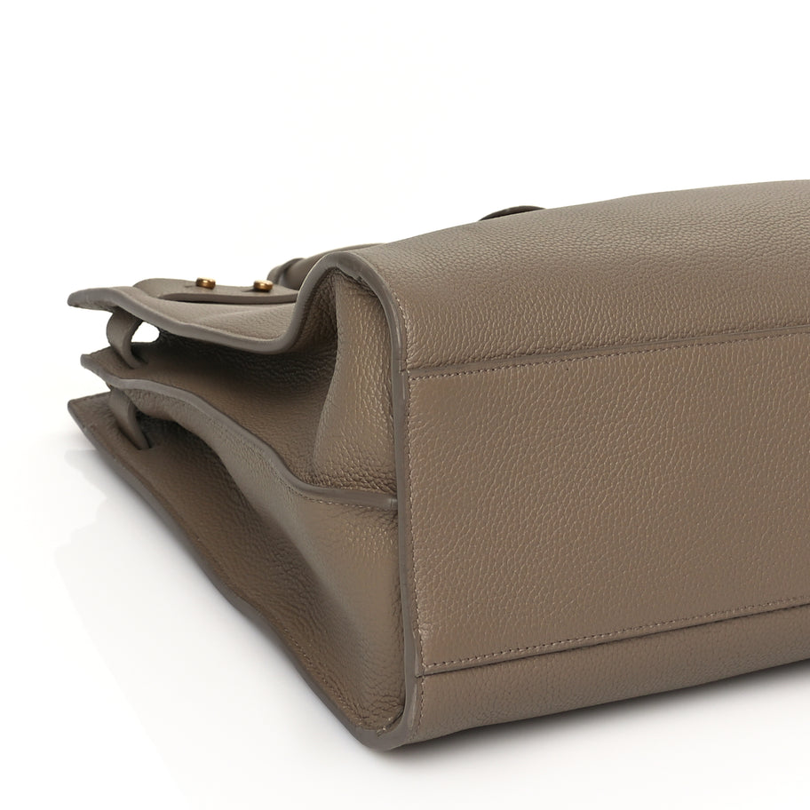 Saint Laurent Calfskin Large Souple Sac De Jour Dark Beige Image 7