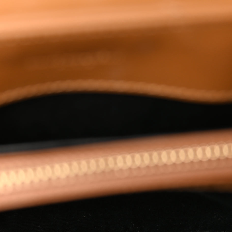 Saint Laurent Calfskin Y Quilted Monogram Small Loulou Chain Satchel  Dark Natural Image 5