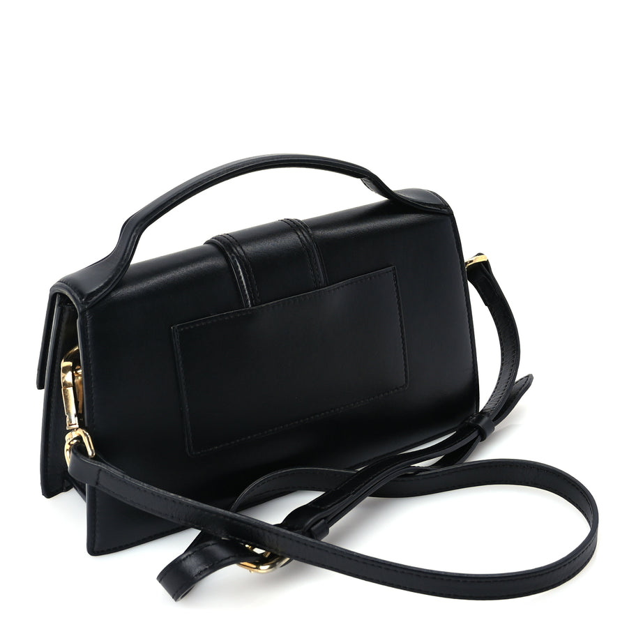 Jacquemus Smooth Calfskin Le Grand Bambino  Black Image 2