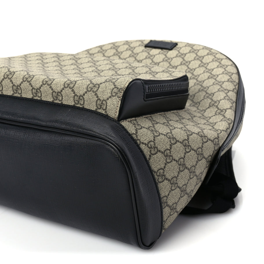 Gucci GG Supreme Monogram Medium Backpack  Black Image 8