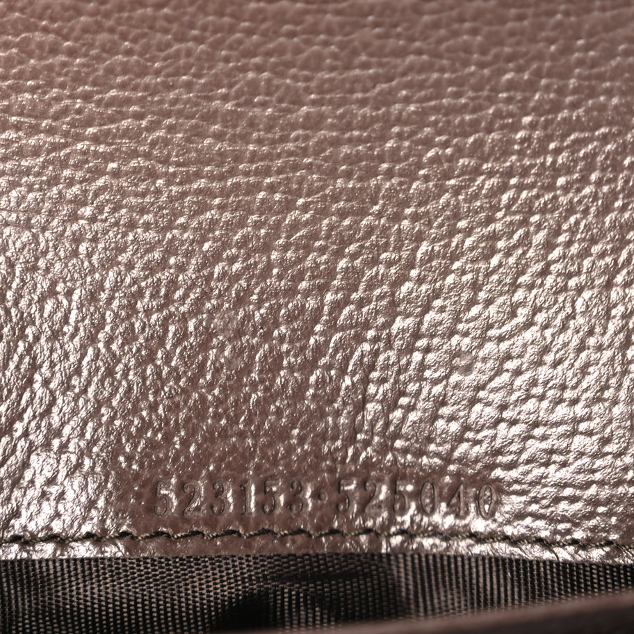 Gucci GG Supreme Monogram Web Ophidia Continental Wallet Brown Image 7