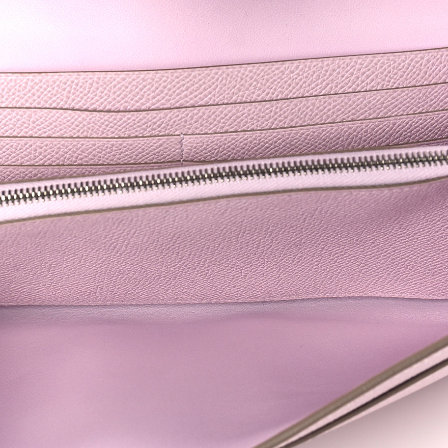Hermes Epsom Constance Wallet To Go Mauve Pale Image 4