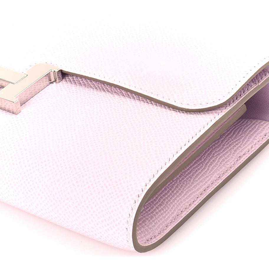 Hermes Epsom Constance Wallet To Go Mauve Pale Image 8