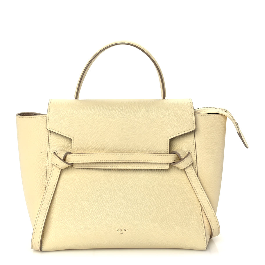 Celine Grained Calfskin Nano Belt Bag Linen Image 1