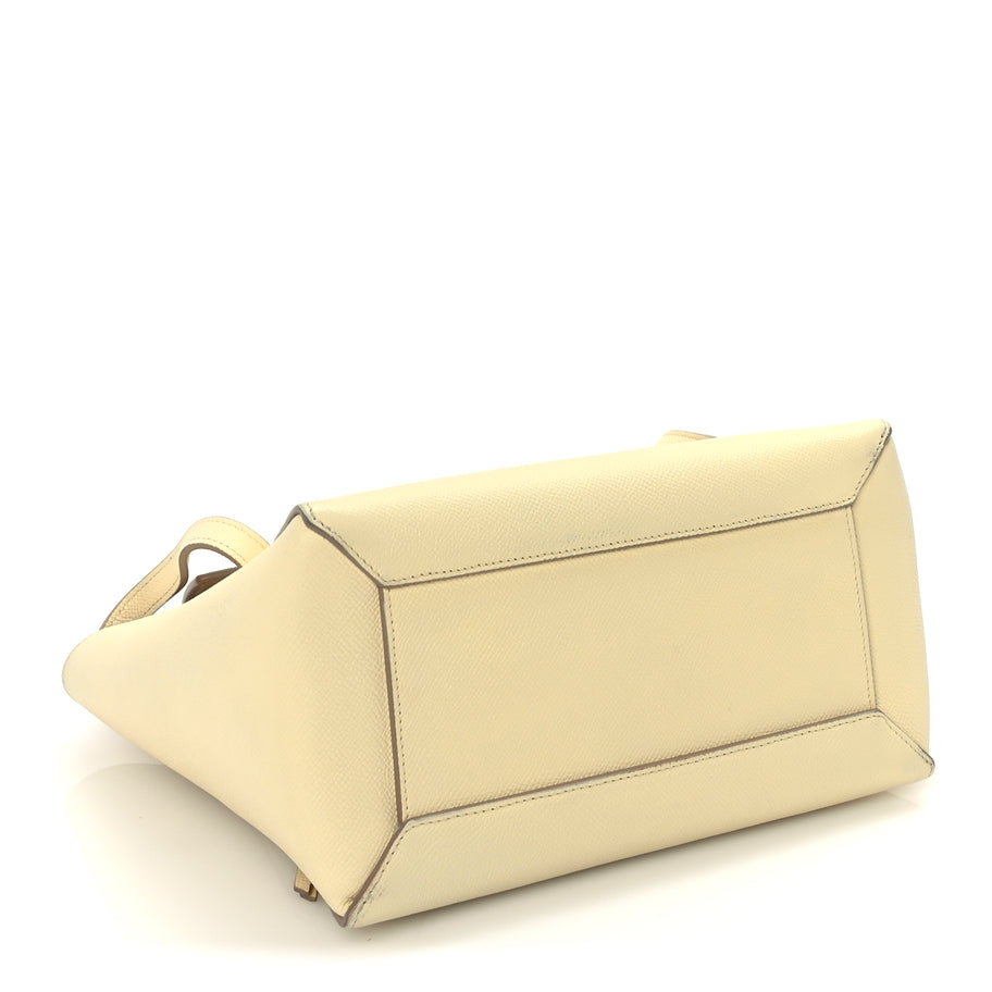 Celine Grained Calfskin Nano Belt Bag Linen Image 3