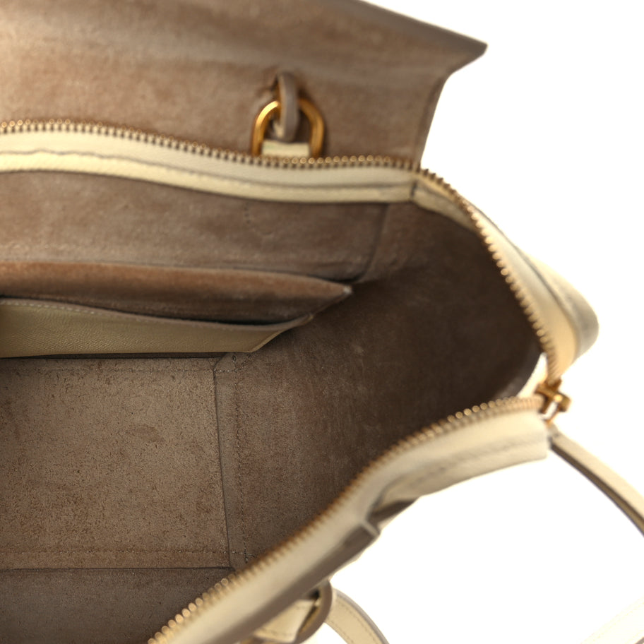Celine Grained Calfskin Nano Belt Bag Linen Image 4