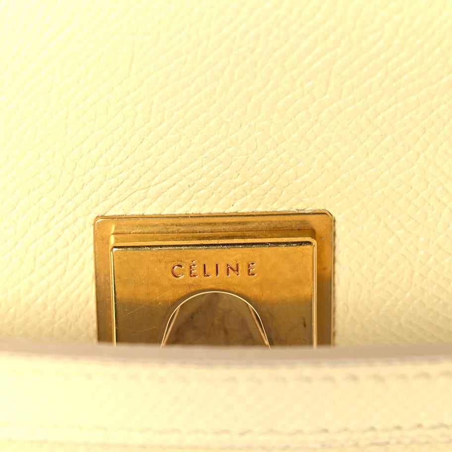 Celine Grained Calfskin Nano Belt Bag Linen Image 5