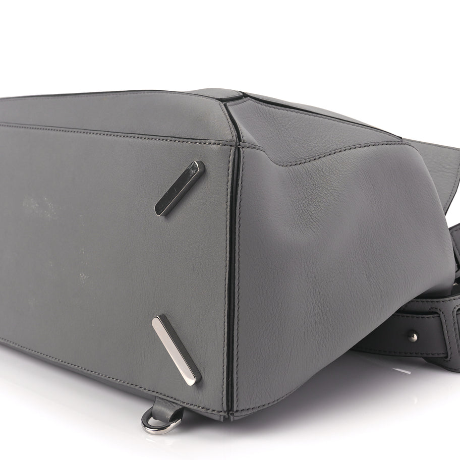 Loewe Calfskin Large Puzzle Bag Grey Image 8