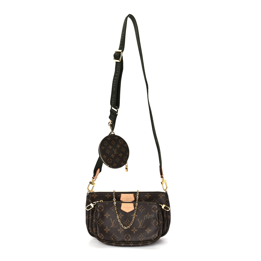 Louis Vuitton Monogram My LV World Tour Multi Pochette Accessories Kaki Image 1
