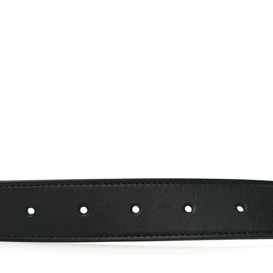 Gucci Calfskin Double G 30mm Belt 80 32 Black Image 5
