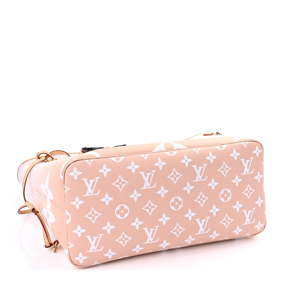 Louis Vuitton Monogram Giant By The Pool Neverfull MM  Brume Image 3