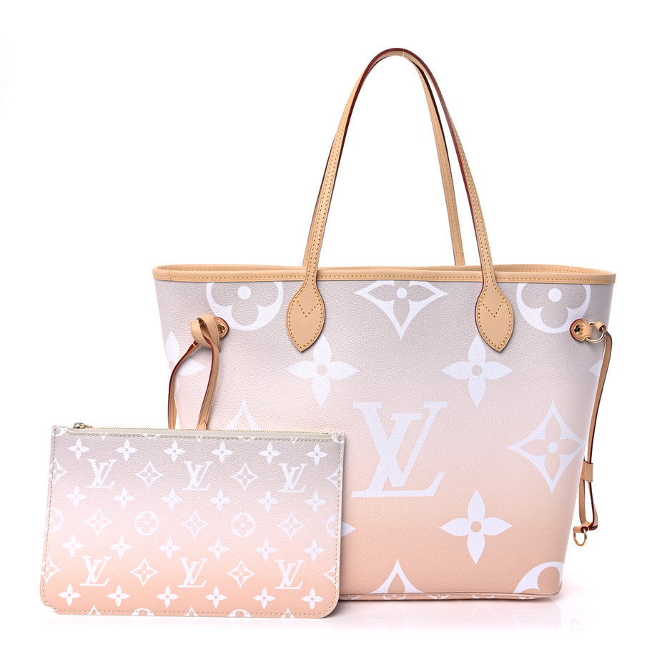 Louis Vuitton Monogram Giant By The Pool Neverfull MM  Brume Image 8