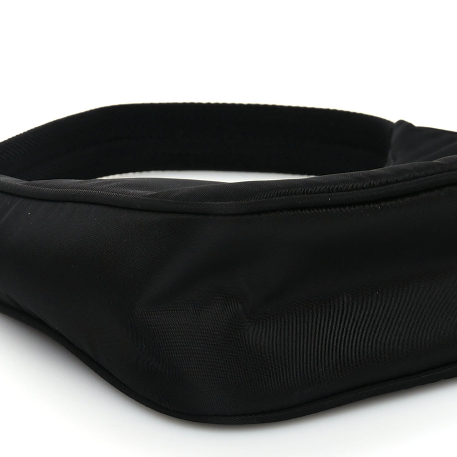 Prada Tessuto Nylon Mini Re-Edition 2000 Bag Black Image 7