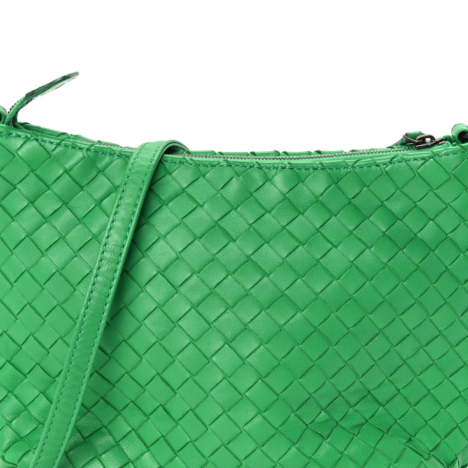 Bottega Veneta Nappa Intrecciato Mini Shoulder Bag  Parakeet Image 6