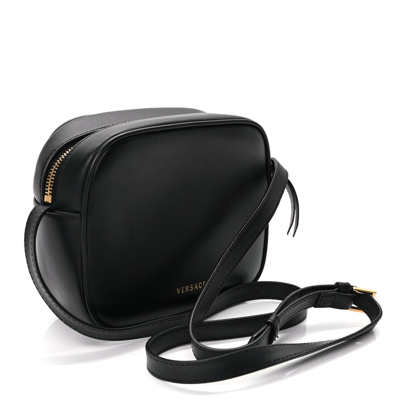  Versace Nappa Virtus Camera Bag Black