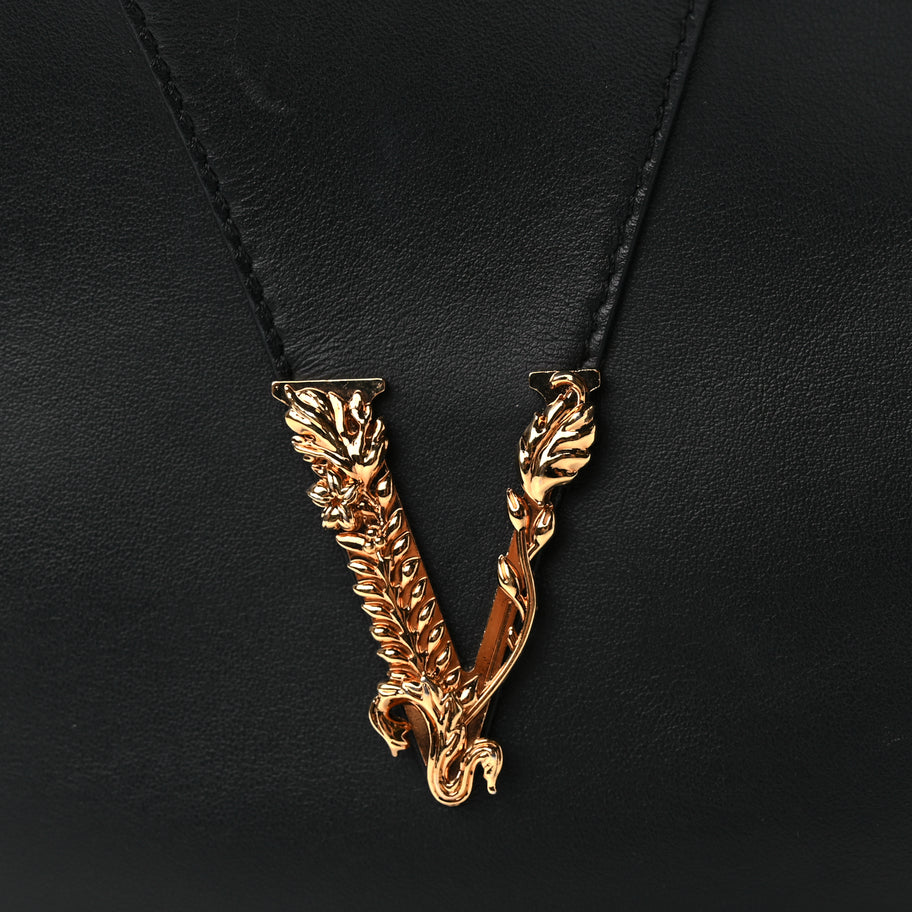 Versace Nappa Virtus Camera Bag Black Image 7