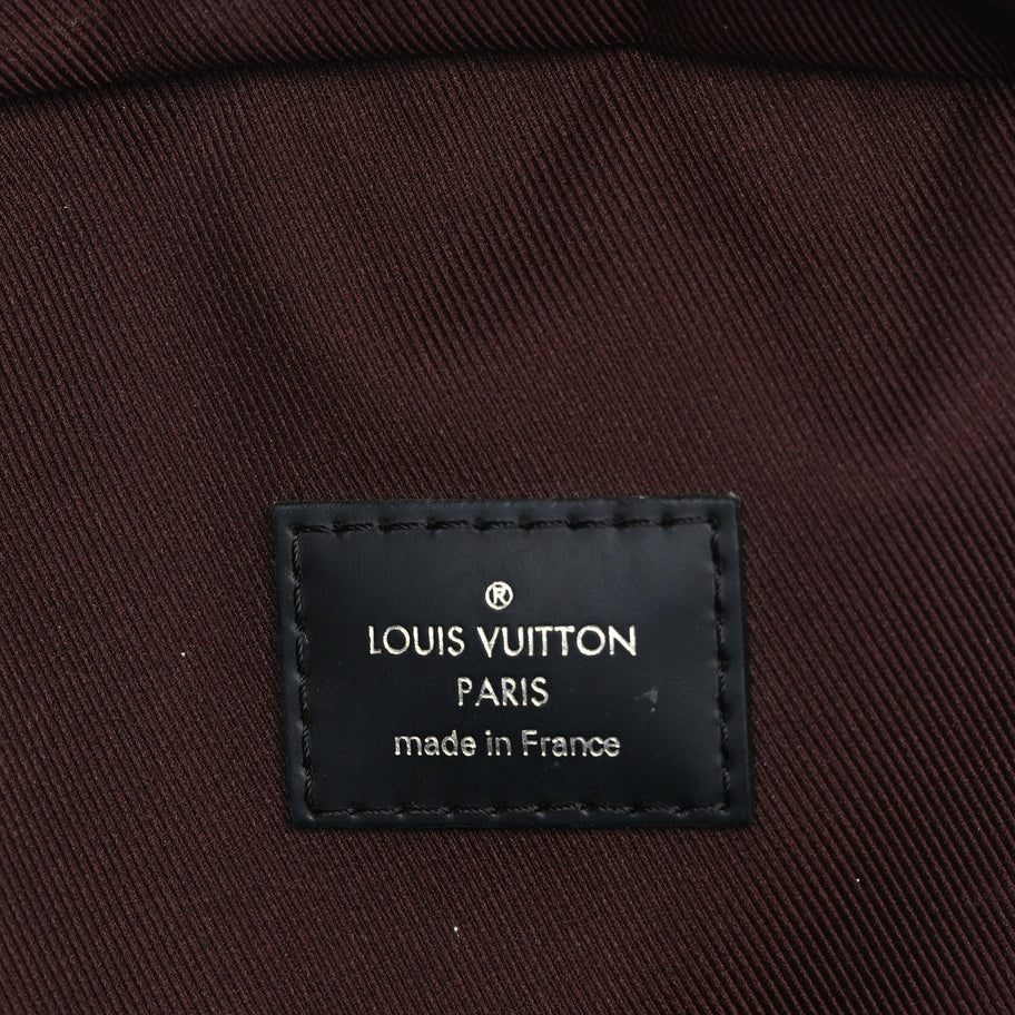 Louis Vuitton Monogram Macassar Josh Backpack Black Image 5