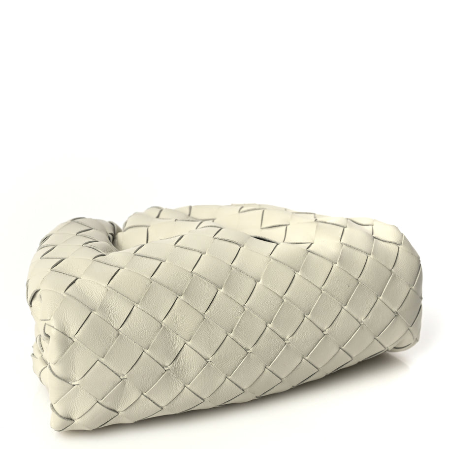 Bottega Veneta Nappa Intrecciato The Mini Pouch Chalk Image 3