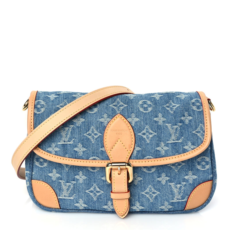  Louis Vuitton Monogram Denim Diane Blue