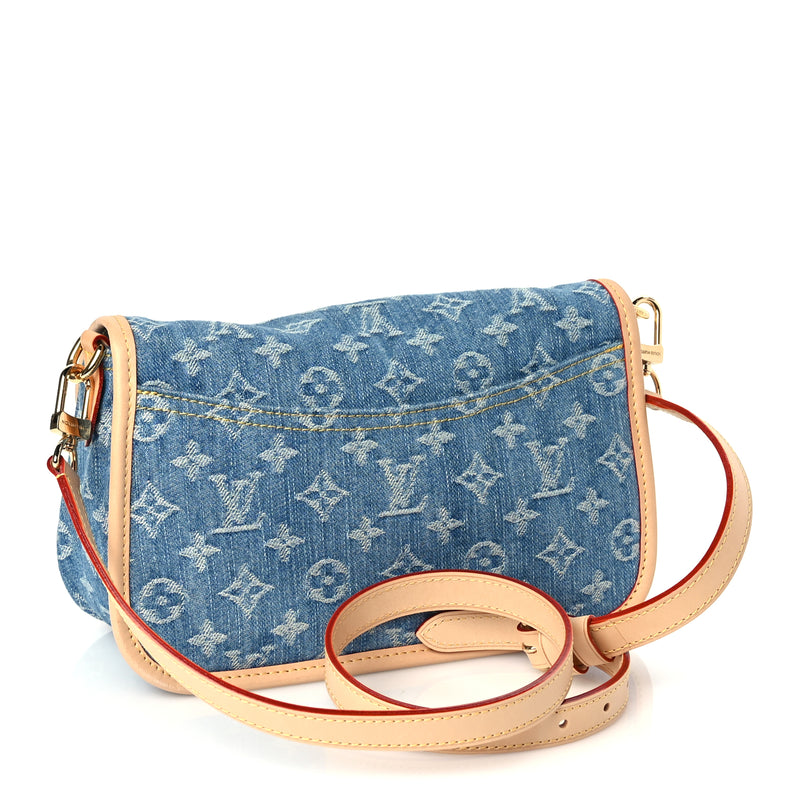  Louis Vuitton Monogram Denim Diane Blue