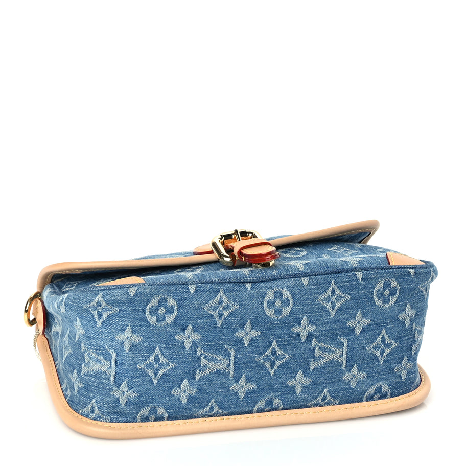 Louis Vuitton Monogram Denim Diane Blue Image 3