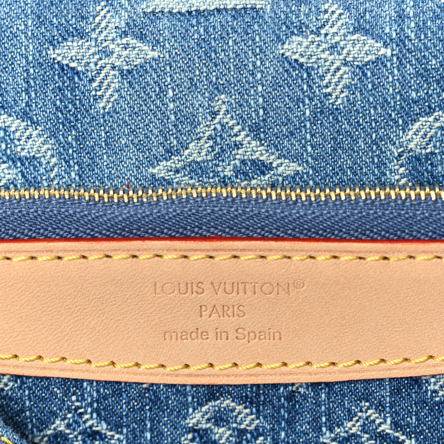 Louis Vuitton Monogram Denim Diane Blue Image 5