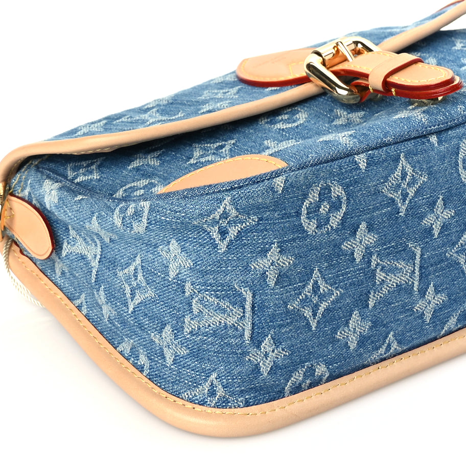 Louis Vuitton Monogram Denim Diane Blue Image 7