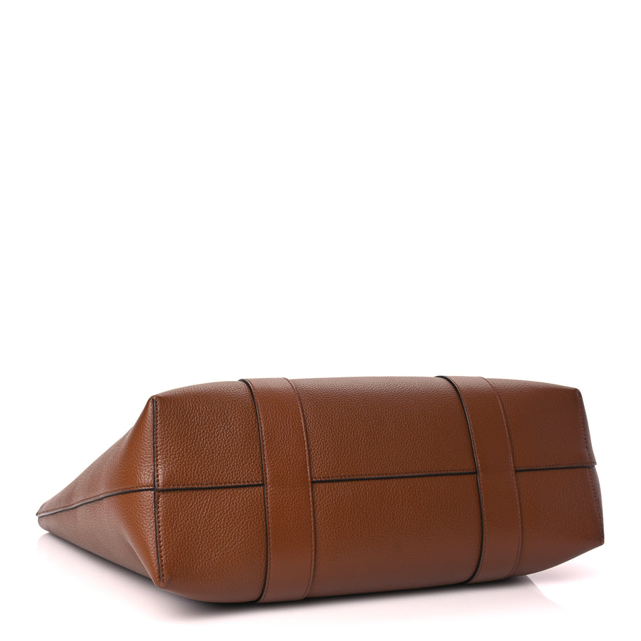 Mulberry Small Classic Grain Bayswater Tote Oak Image 4