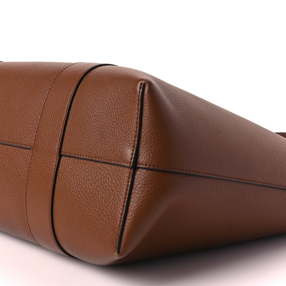 Mulberry Small Classic Grain Bayswater Tote Oak Image 8