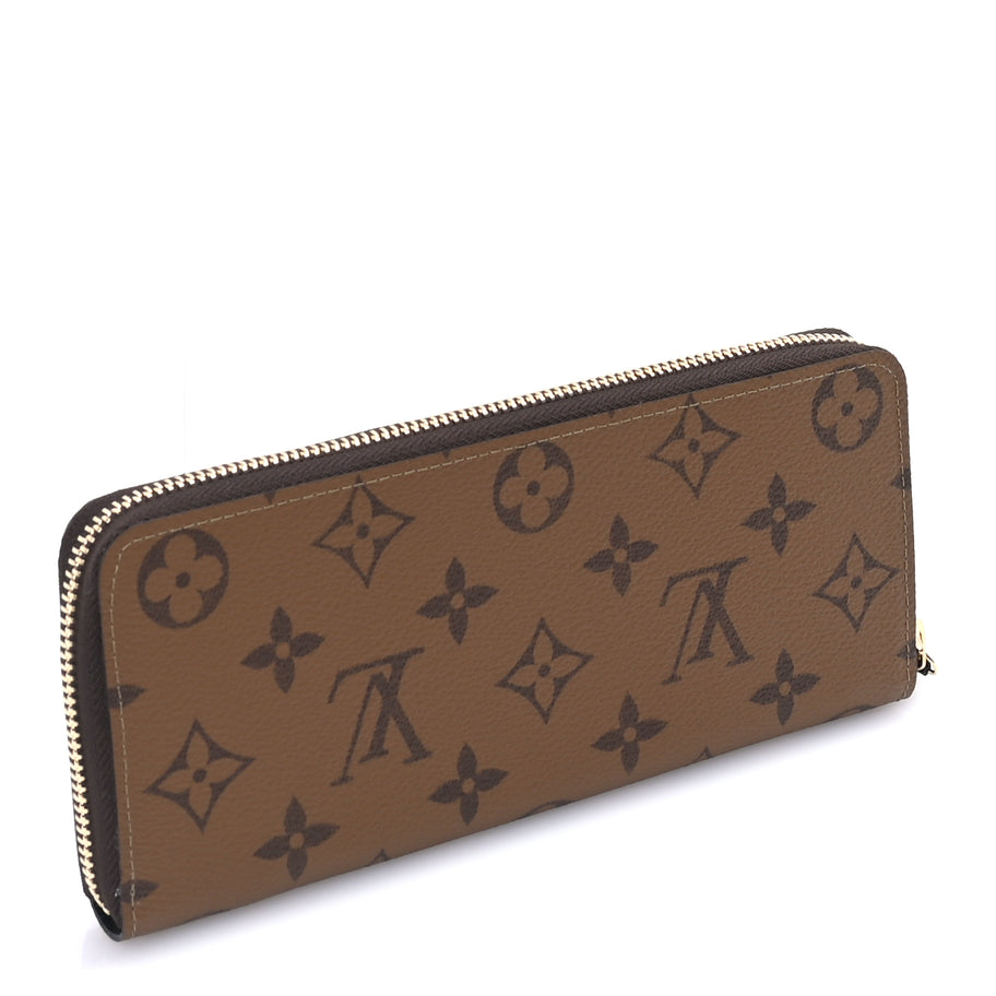 Louis Vuitton Reverse Monogram Clemence Wallet Image 4