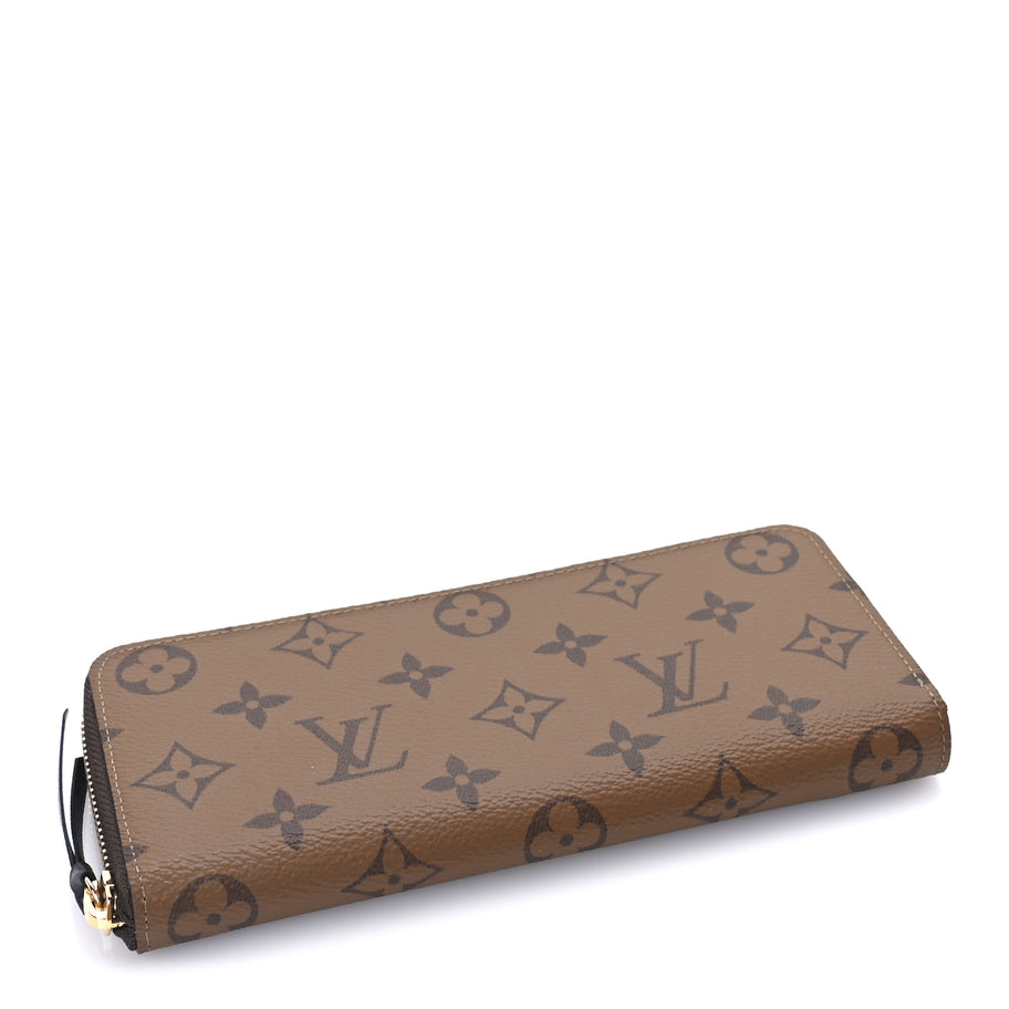 Louis Vuitton Reverse Monogram Clemence Wallet Image 5