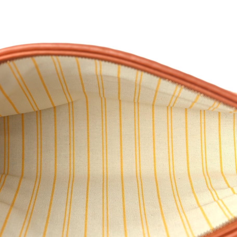 Louis Vuitton Raffia Monogram Giant Toiletry Pouch 26 Tan Image 6