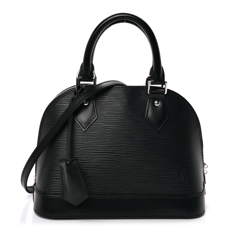  Louis Vuitton Epi Alma BB Black