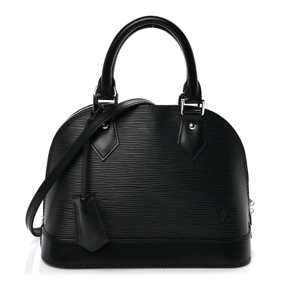 Louis Vuitton Epi Alma BB Black Image 1