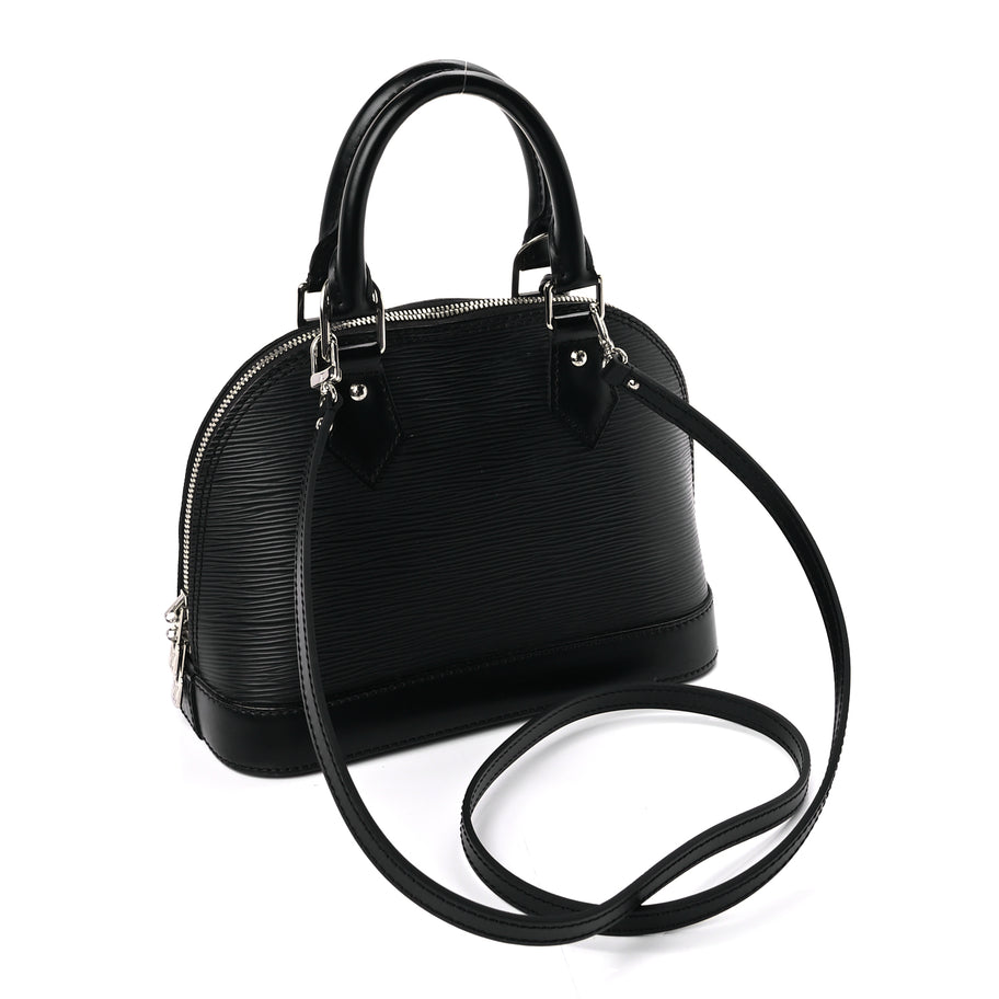 Louis Vuitton Epi Alma BB Black Image 2