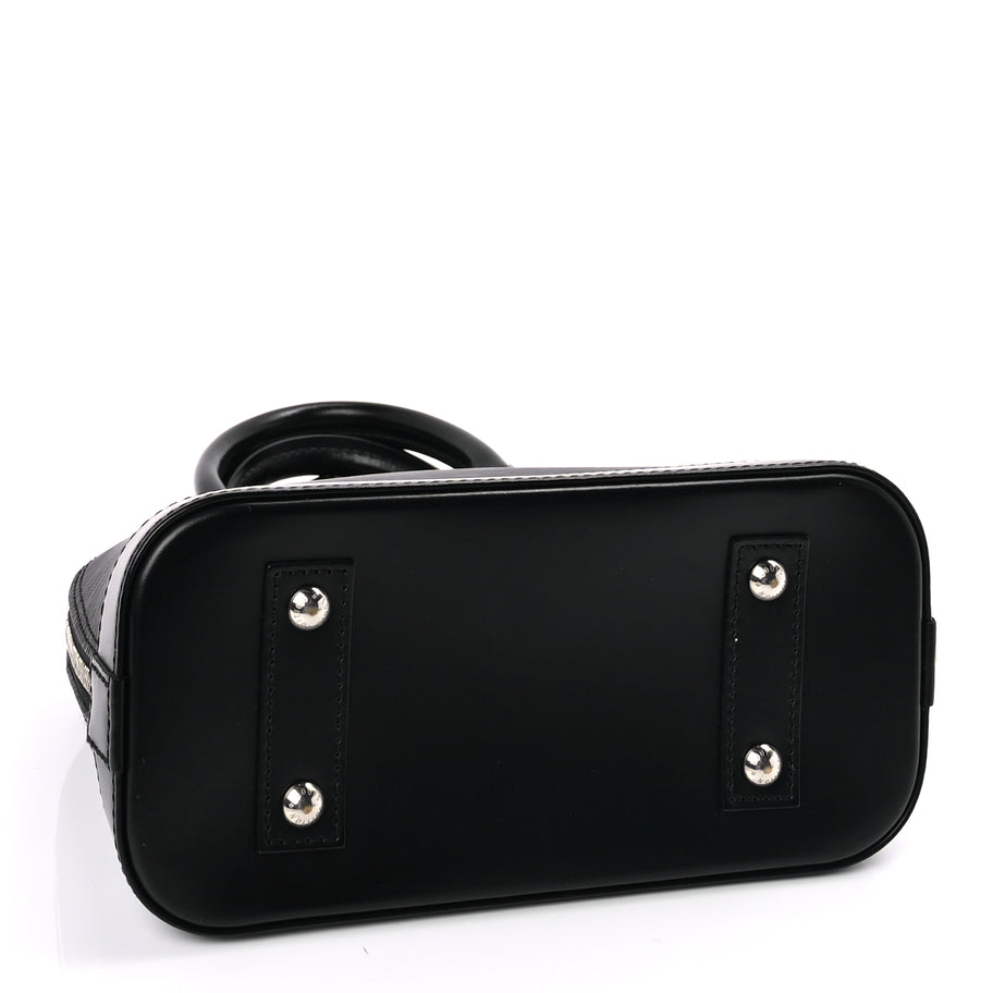 Louis Vuitton Epi Alma BB Black Image 3