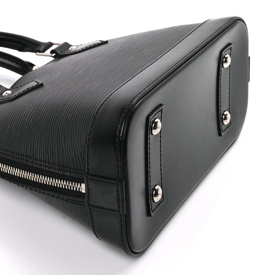 Louis Vuitton Epi Alma BB Black Image 7