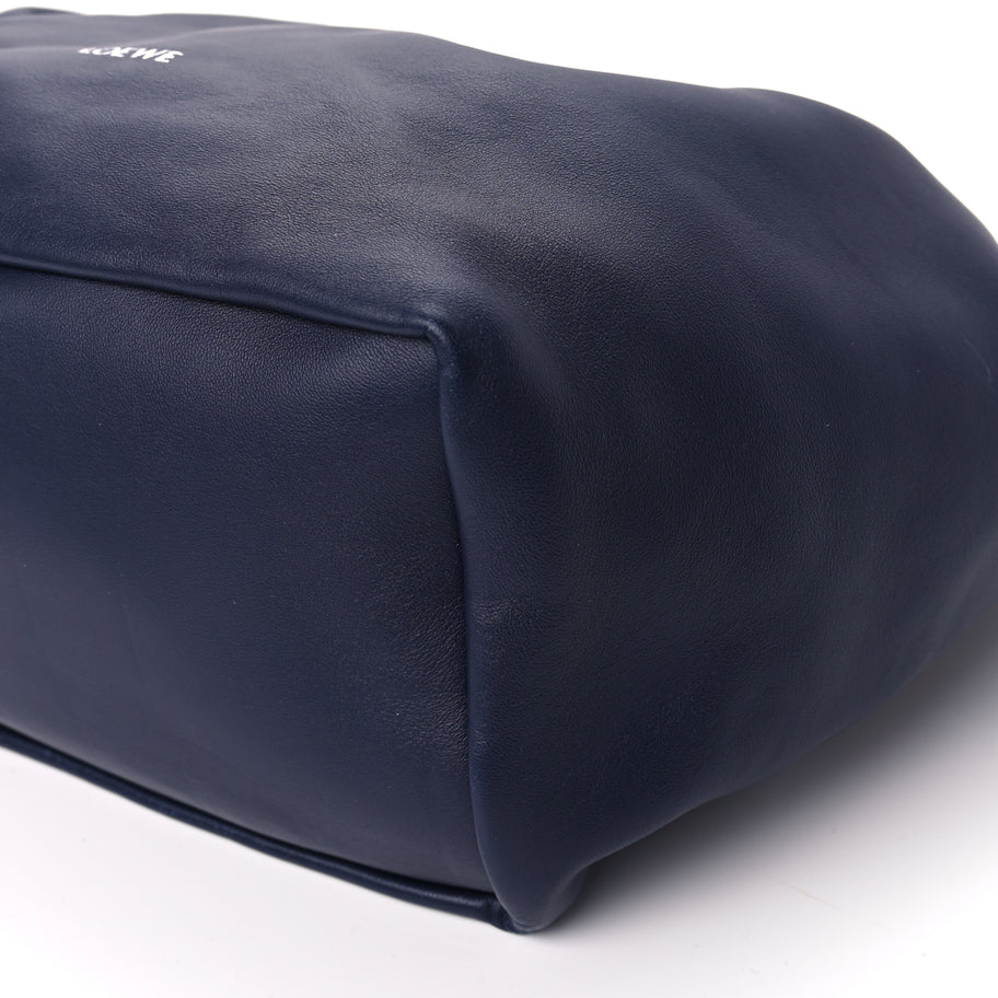 Loewe Buttery Nappa Lambskin Medium Squeeze Bag Abyss Blue Image 8