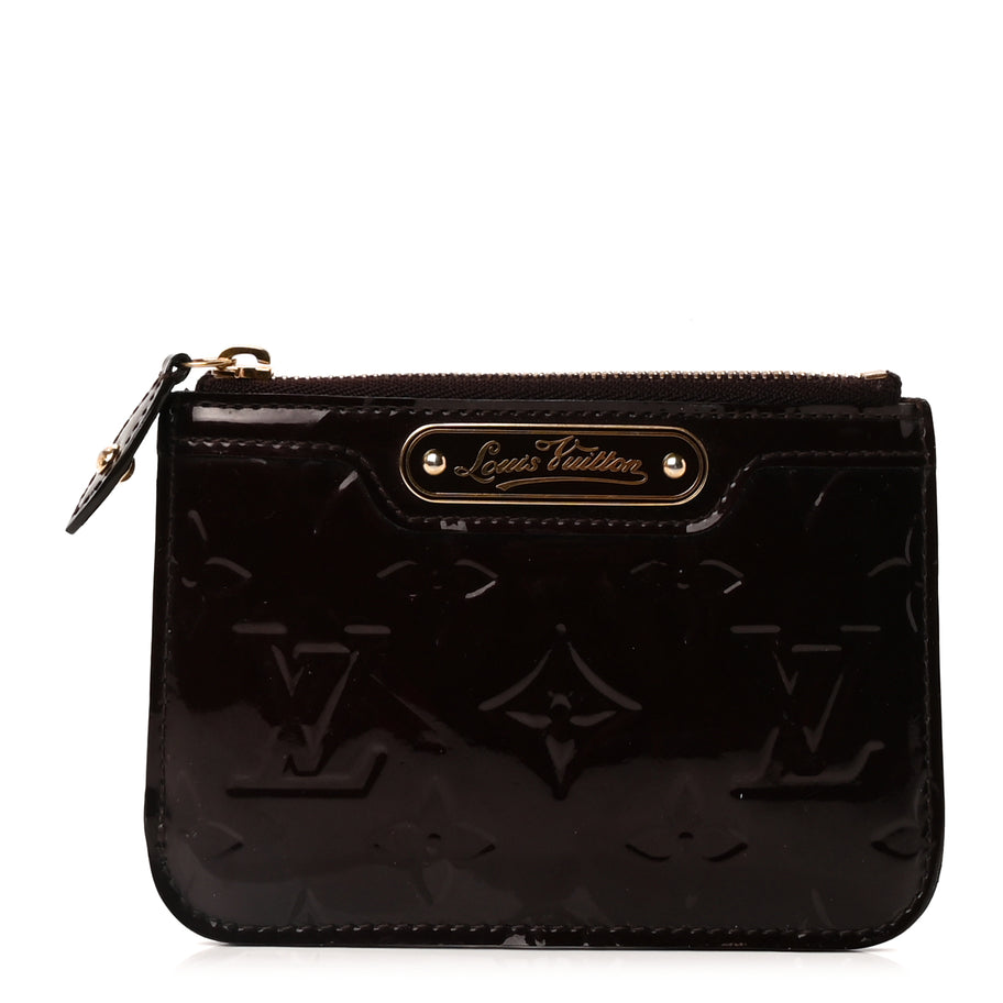 Louis Vuitton Vernis Key Pouch Amarante Image 1
