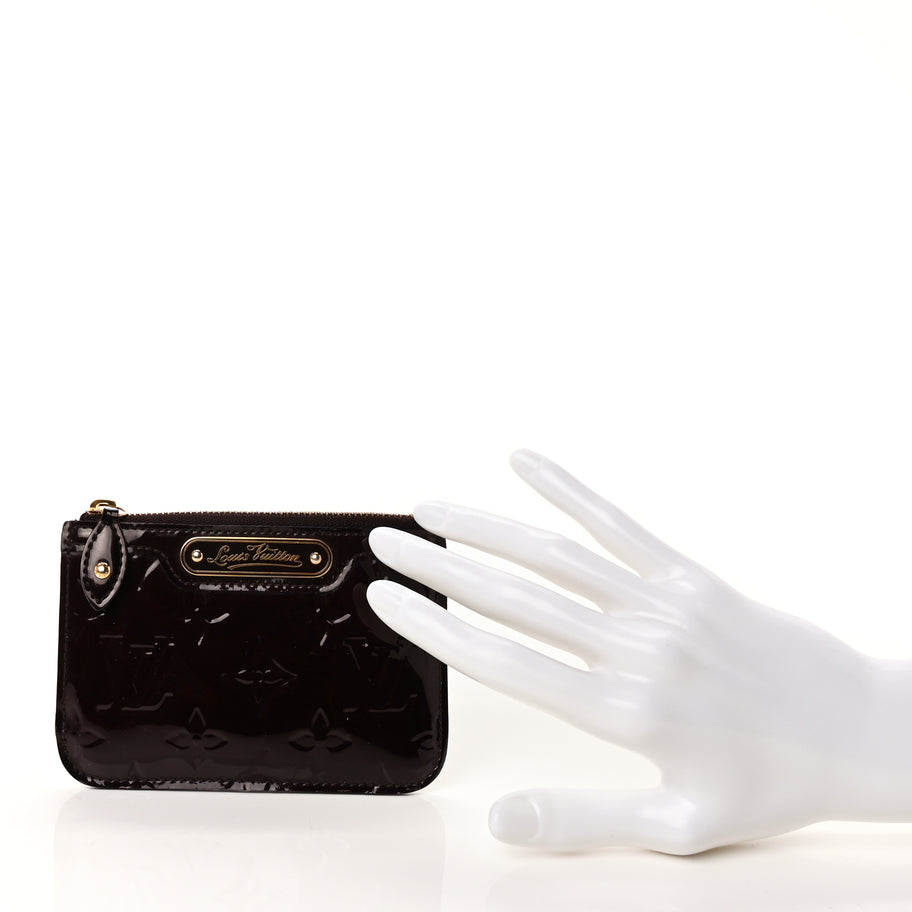 Louis Vuitton Vernis Key Pouch Amarante Image 2
