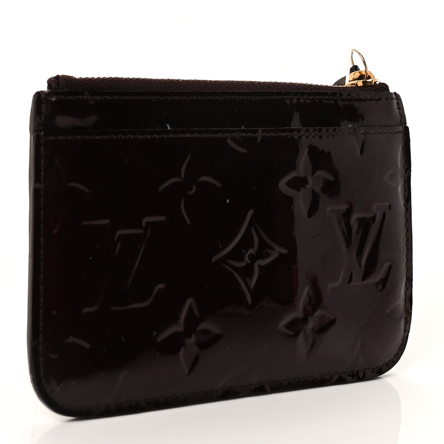 Louis Vuitton Vernis Key Pouch Amarante Image 3