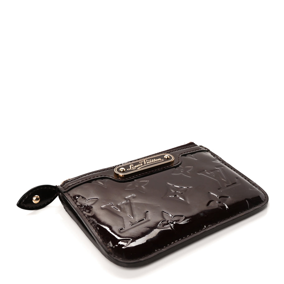 Louis Vuitton Vernis Key Pouch Amarante Image 4