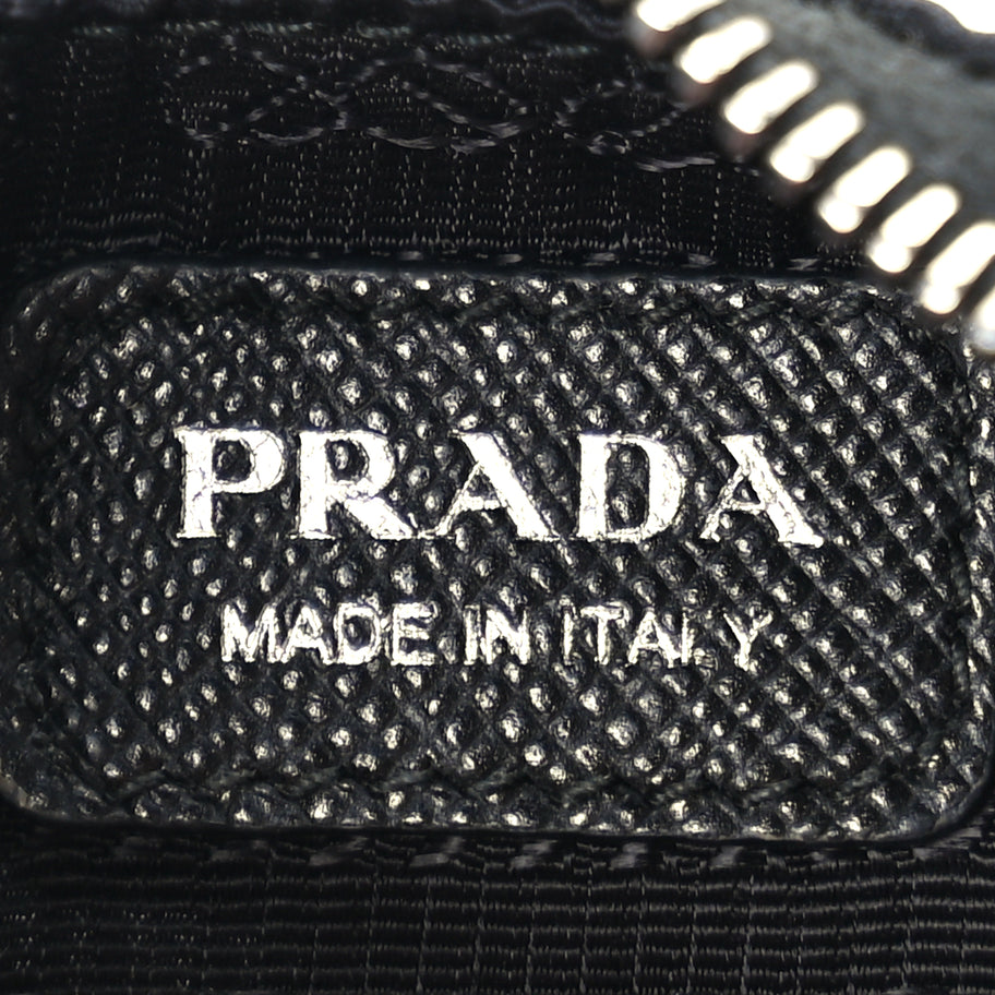 Prada Tessuto Nylon Mini Re-Edition 2000 Shoulder Bag Black Image 5