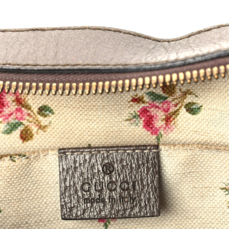 Gucci GG Supreme Monogram Web Neo Vintage Shoulder Bag New Acero Crop Image 5