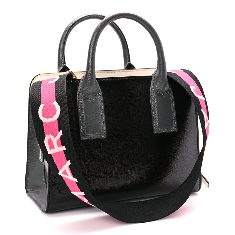  Marc Jacobs Saffiano Snapshot Tote Black Multicolor
