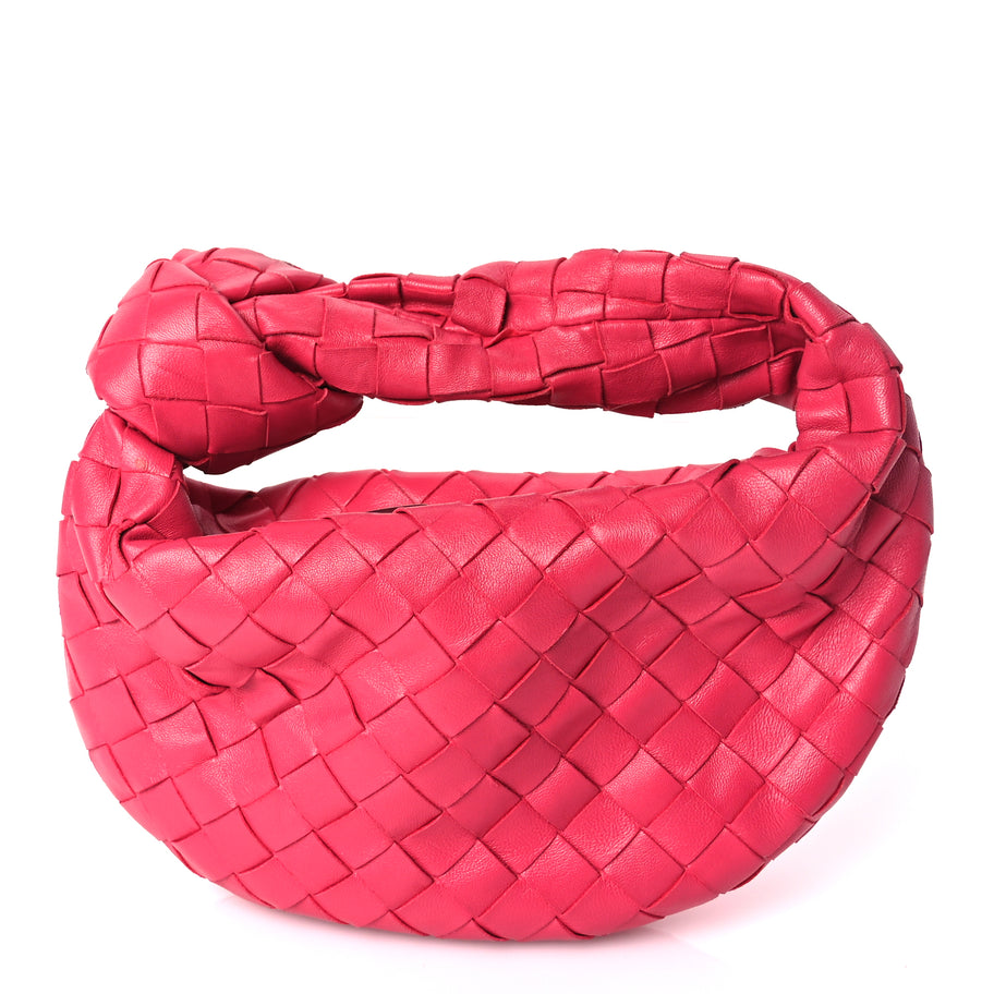 Bottega Veneta Nappa Intrecciato Mini Jodie Cranberry Image 1